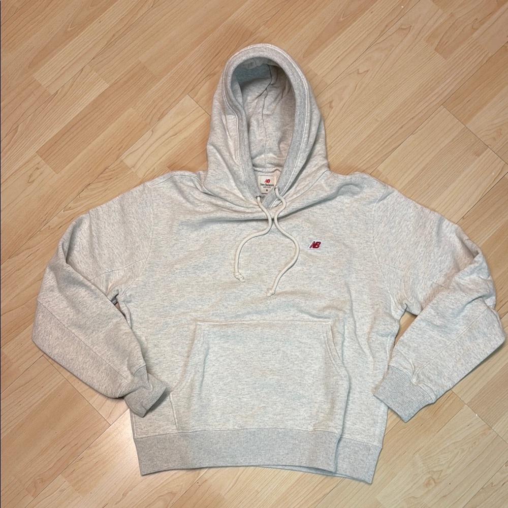 New Balance Gray Men's Hoodie Sweater